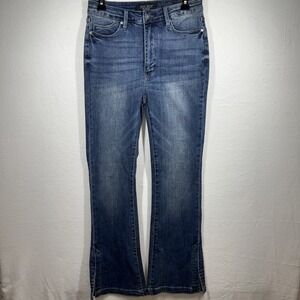 Judy Blue Blue Slim Boot Jeans Size 9/29 (28x30) Blue Medium Wash High Rise